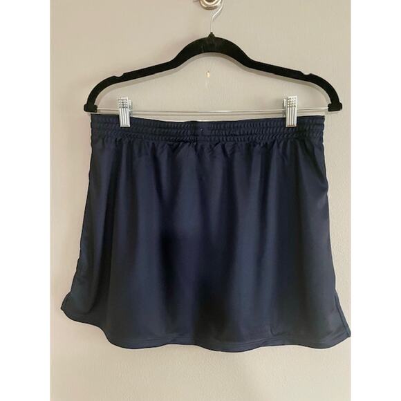 Nike Dri-FIT Navy Blue Workout Skirt Athletic Skirt Cover-Up Women's Medium - Picture 3 of 6